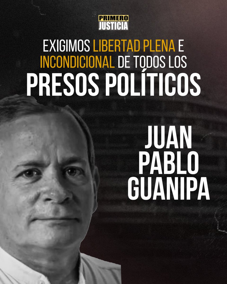 ¡Exigimos Justicia para los justicieros!

Libertad incondicional e inmediata para TODOS los presos políticos, civiles y militares 🇻🇪