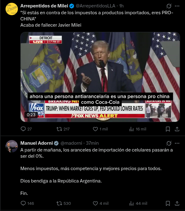 MarcioF92's tweet photo. Excelente combotwit @ArrepentidosLLA https://t.co/ZyzHjILYTC