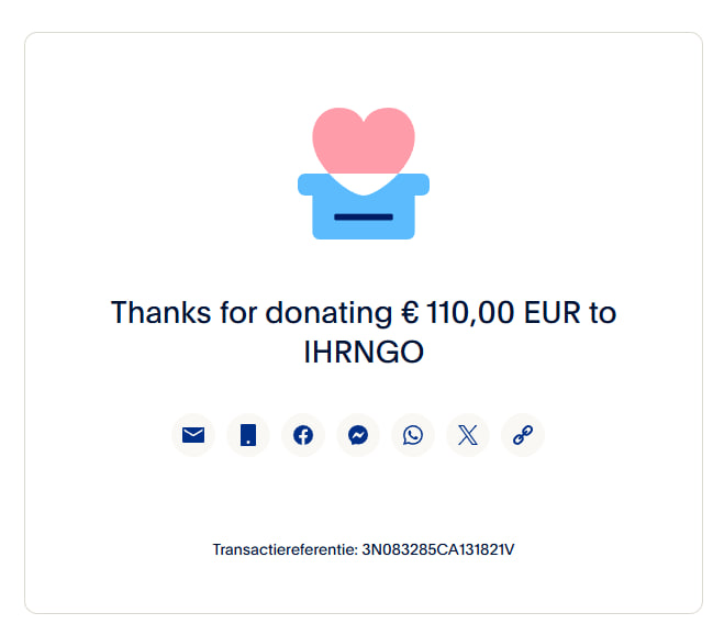 StevenBrec's tweet image. Another 130$ donated, all the fees made yet so far

Next step is getting the organizations attention, considering their pretty low donation volume they should notice it

If anyone needs any solid proof please contact me