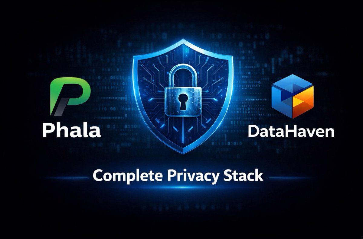 mkh_naim0's tweet photo. Confidential AI needs more than promises. Phala’s secure compute plus DataHaven’s verifiable private storage deliver a complete privacy stack for AI agents, finance, and healthcare use cases.
@DataHaven_xyz

@PhalaNetwork https://t.co/Ne0cK1qOpP