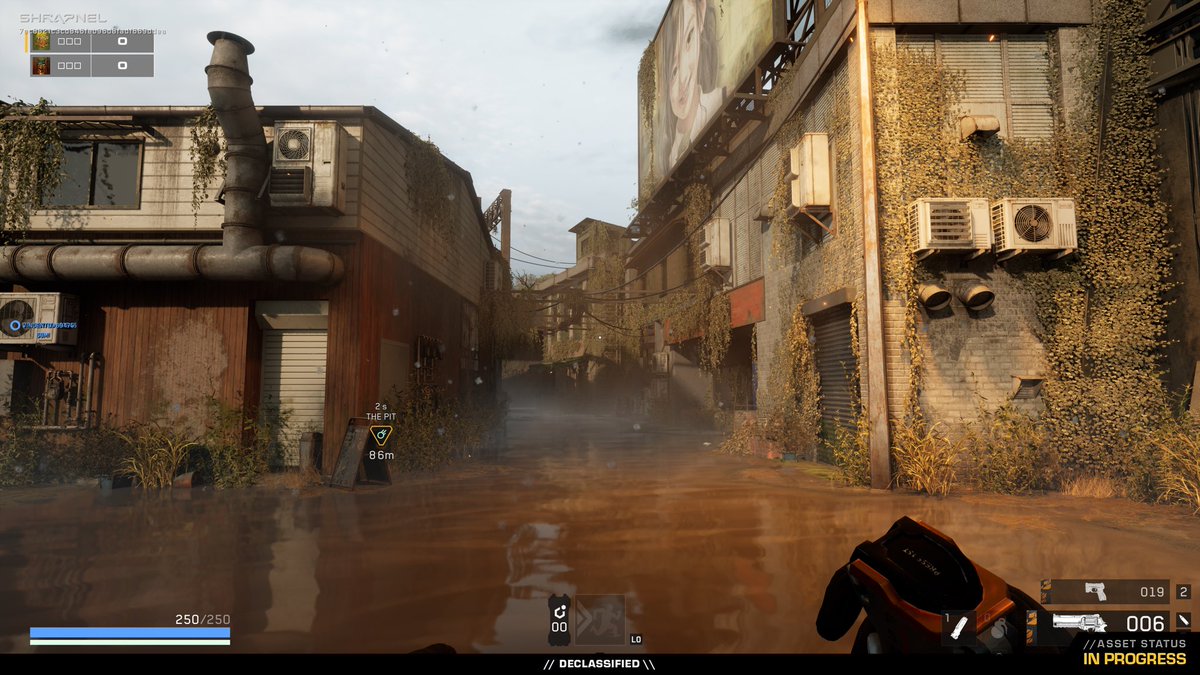 playSHRAPNEL's tweet photo. Area flooded. Steam containing Sigma particles present. Watch out for updates covering the situation. https://t.co/roKaUyA2qI