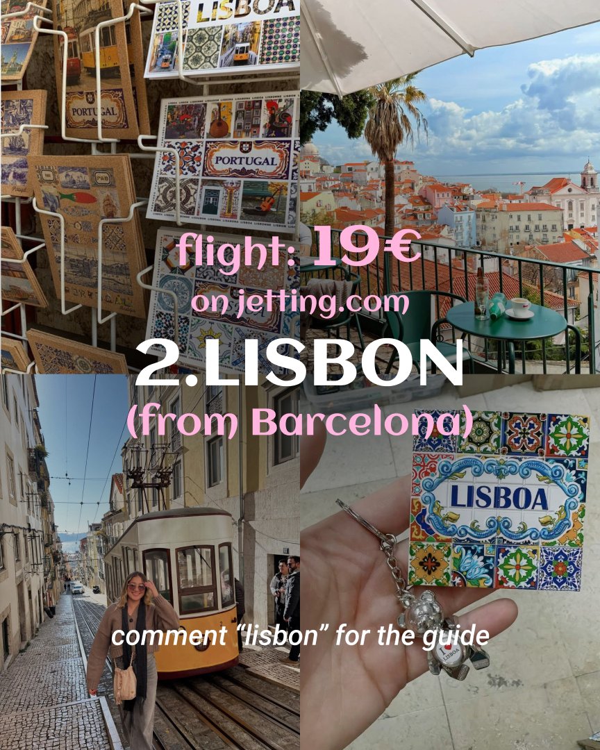 Jetting_com's tweet image. 5 spontaneous trips to book now
Quick escapes, new cities, and memories made on the go — without overspending.
📲 Book now on jetting.com and go make some memories!
#cheapflights #jetting_com #flightsToEurope