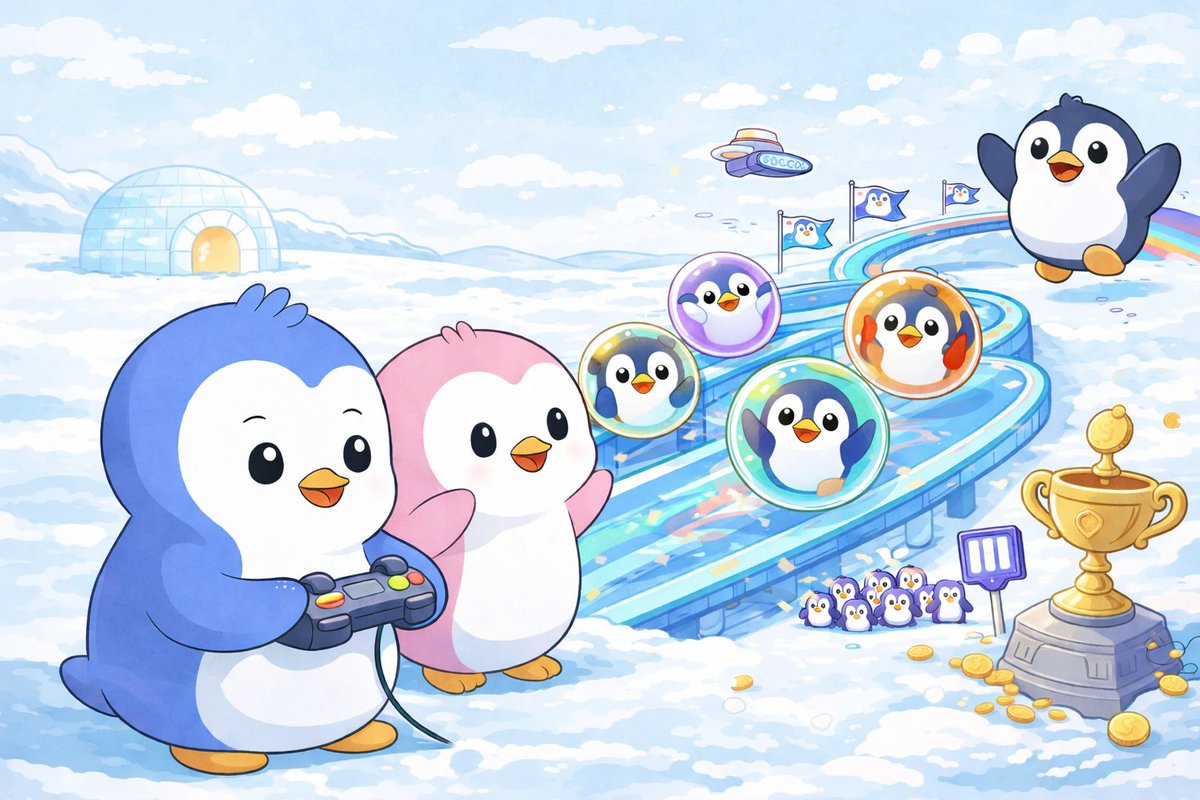 paxonsol's tweet image. 🎮🐧 MARBLES IS BACK 🐧🎮

We’re running it again with @WoodburyManCryp this Saturday (17 Jan)

⏰ 4PM UTC (11AM ET)
🎮 twitch.tv/woodburyman

$PAX prizes up for grabs. Jump in, play along, and let’s see whose penguin takes it home 🏆❄️

🧊 Don’t miss it.