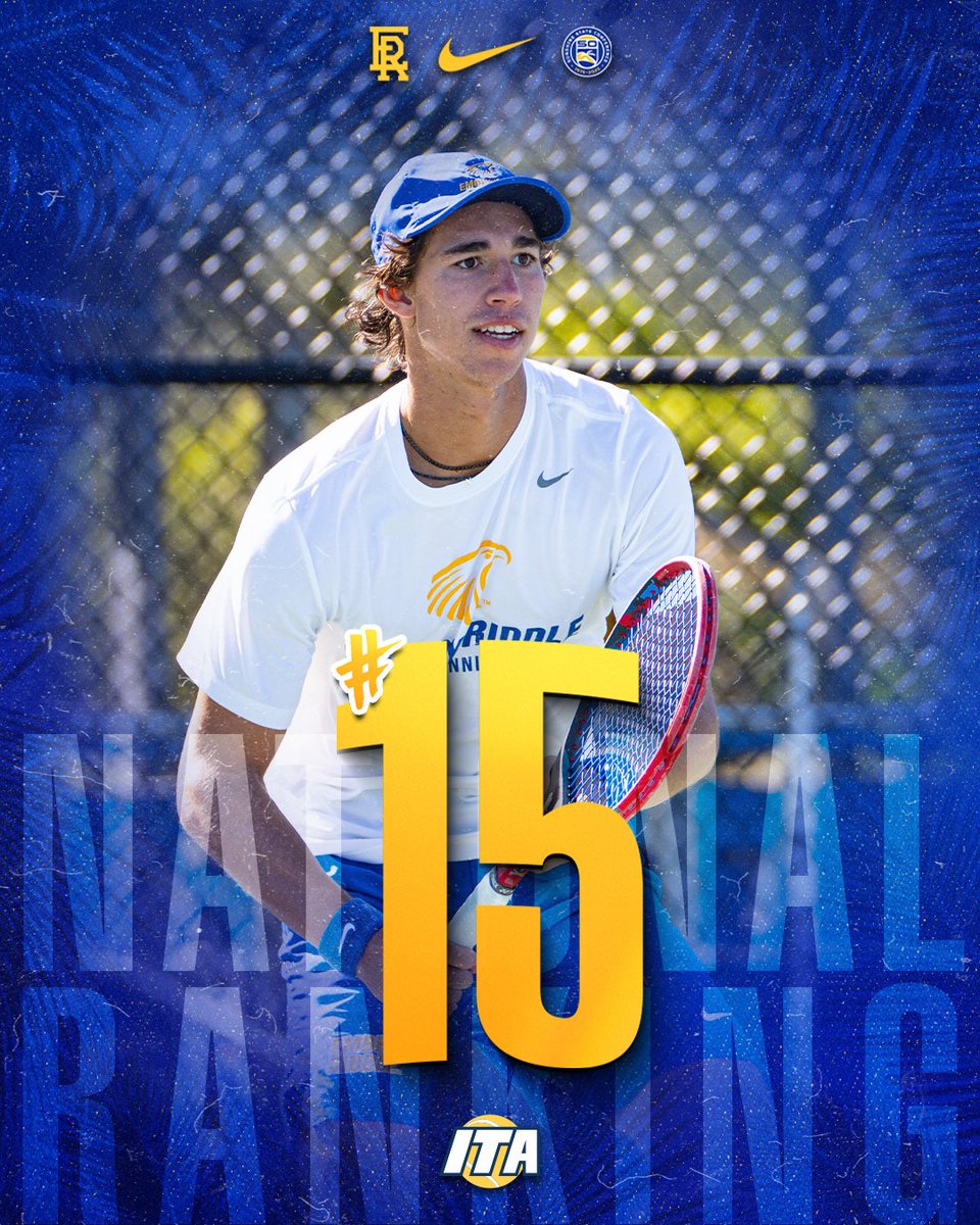 NEWS | Embry-Riddle Men’s Tennis Ranked No. 15 in ITA Preseason Rankings

Read more >> erauathletics.com/news/2026/1/14…

#GoERAU #DaytonasHometownTeam