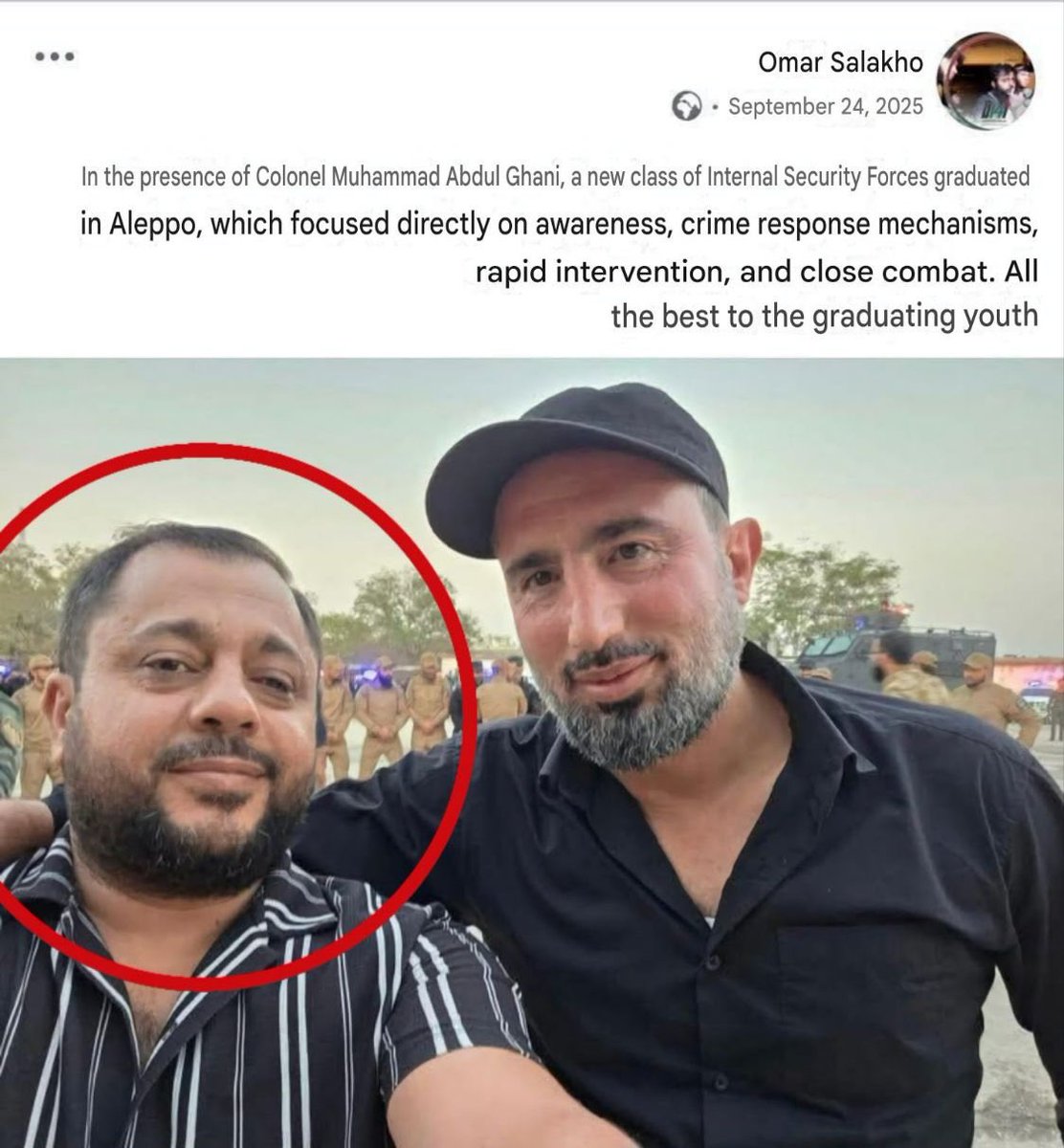 olympiada's tweet image. ΤΕΡΑΤΑ! 

Το κτήνος που αποκεφάλισε παιδί, διορίστηκε… υπεύθυνος ασφαλείας από το ισλαμοερπετό της Συρίας…

Ο τρομοκράτης Ομάρ Σαλάκχο, τον μάθαμε από τη διαβόητη φωτογραφία που τον δείχνει να αποκεφαλίζει ένα παιδί, διορίστηκε διευθυντής ασφαλείας για την περιοχή Ναϊράμπ, από…