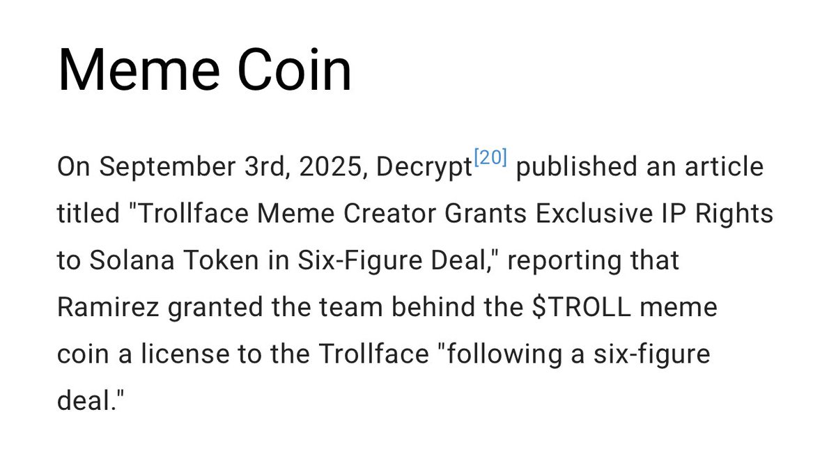 fukupapers's tweet image. we are now mentioned in the @knowyourmeme website in the trollface section!

amp.knowyourmeme.com/memes/trollface