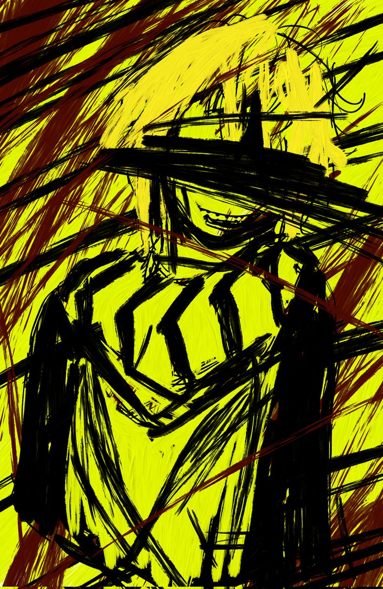 Traffic jam akito old drawing when I was having a hard time