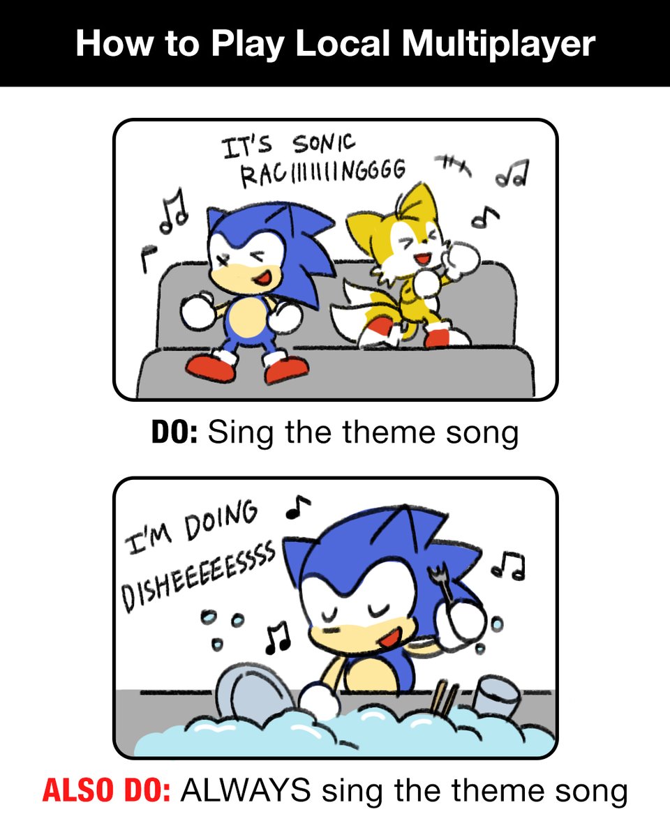 sonic_hedgehog's tweet image. Some handy tips on how to have the best multiplayer experience in Sonic Racing: CrossWorlds!