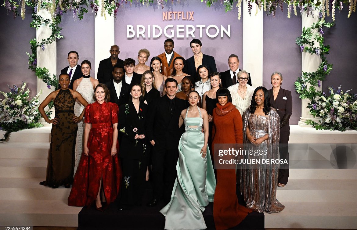 The show is called 'Bridgerton'. Where are all my Bridgertons?????? Daphne? Anthony? Kate? Colin? Penelope?  #bridgerton