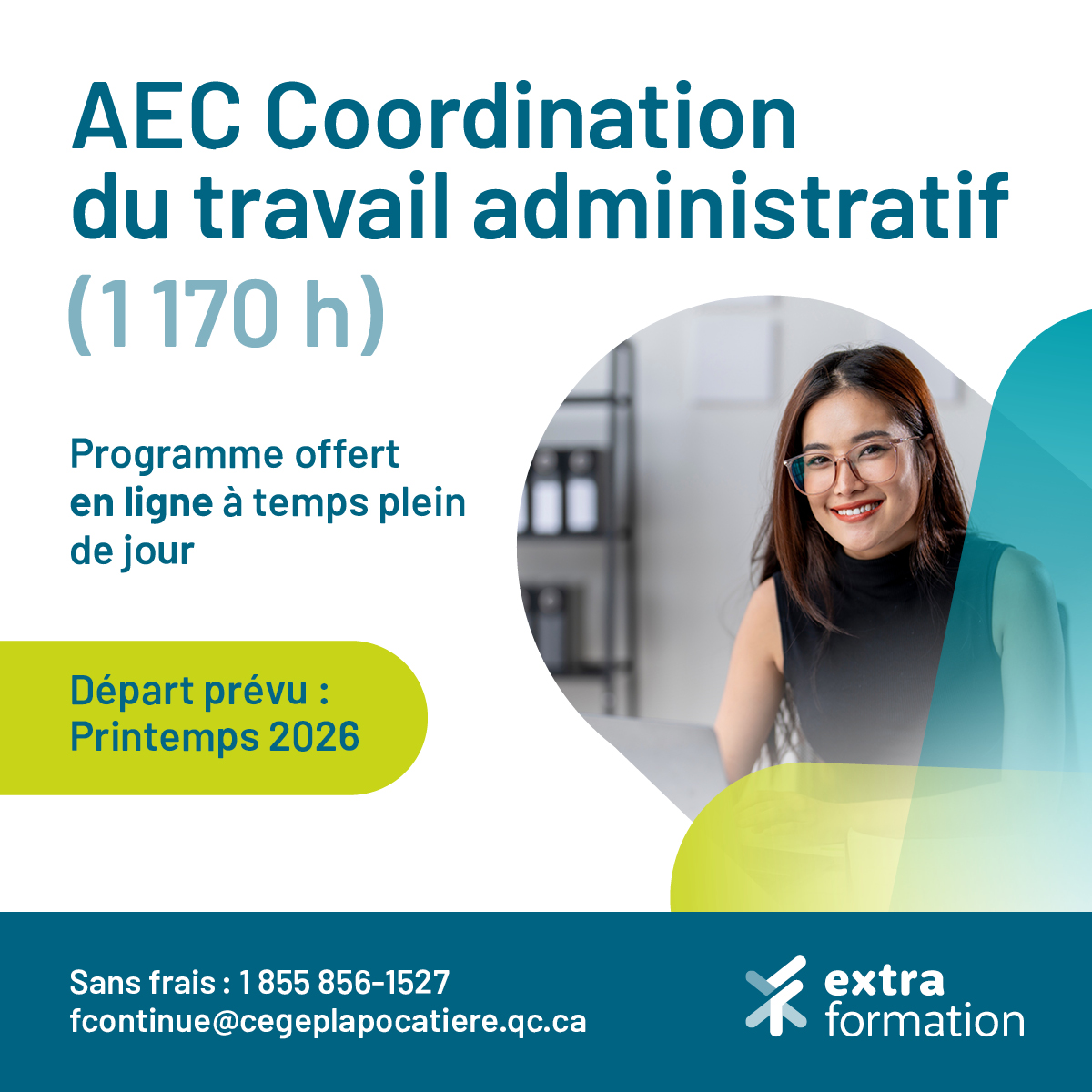 FormContCLP's tweet image. Ce nouveau programme arrive bientôt!
Envie de donner un nouvel élan à votre carrière?
👉 Restez informé(e) de la date de départ lorsqu'elle sera fixée en vous abonnant à notre infolettre: 
cegeplapocatiere.qc.ca/extra/sabonner…
