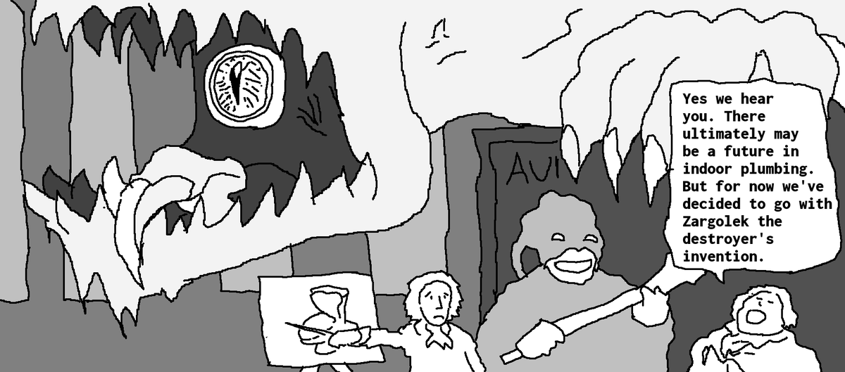 PenseesofPascal's tweet image. Gothic Comic