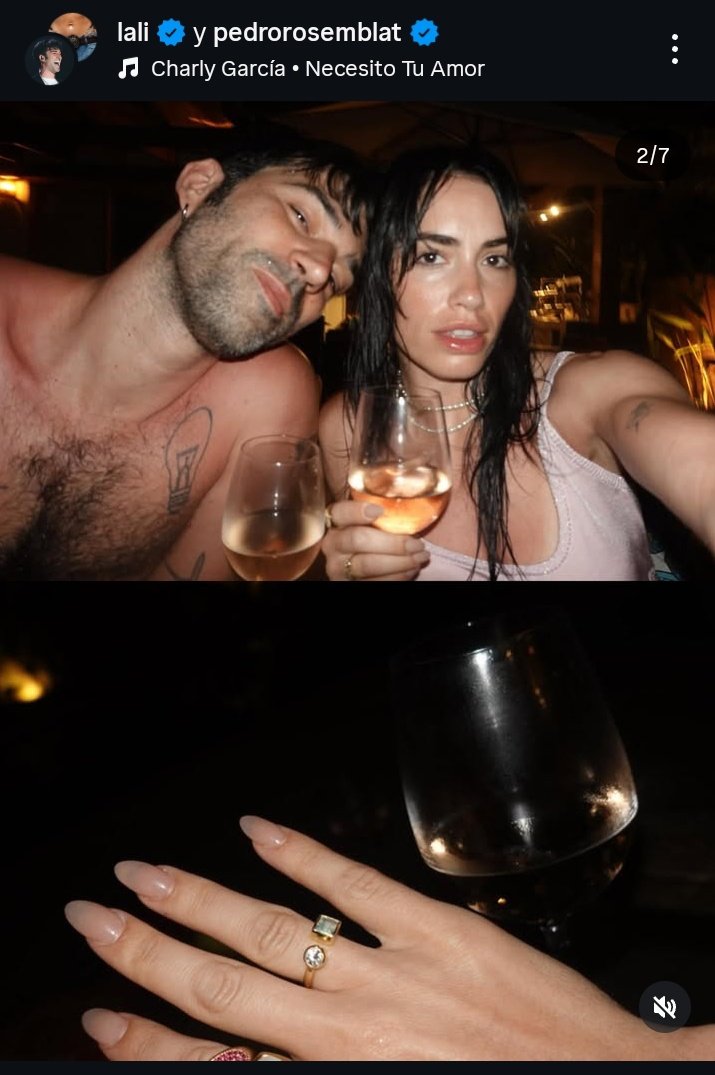 httpslen's tweet image. LALI SE CASA QUE??!! @(#8