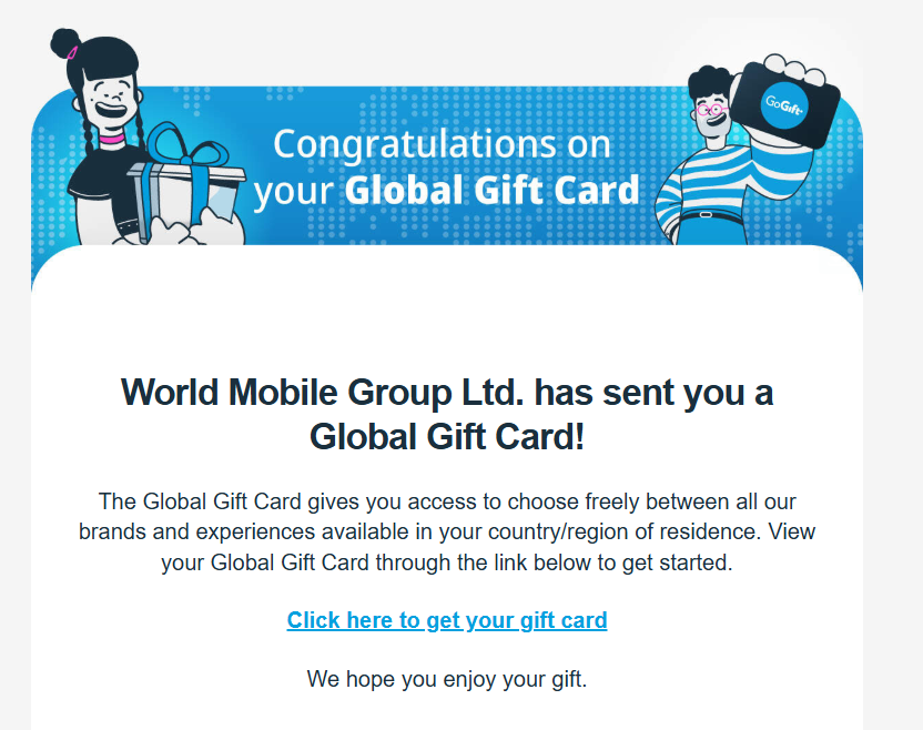 Thank you <a href="/WorldMobileTeam/">World Mobile</a>! 
This was indeed a surprise. Cool stuff!