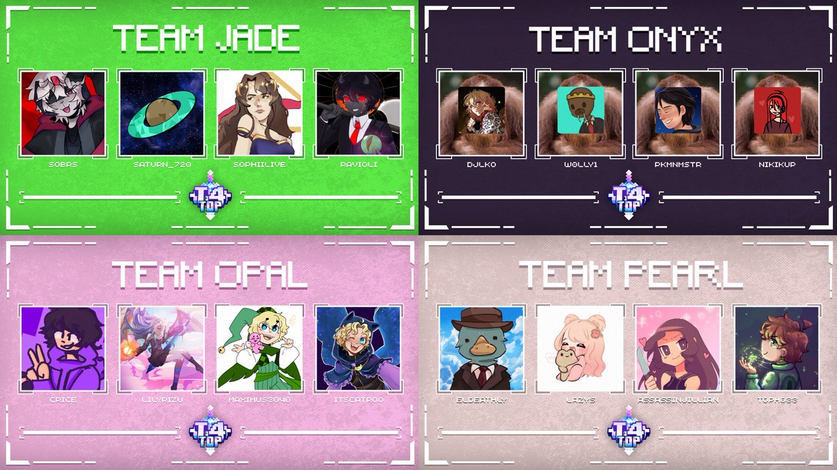 Excited to announce the next teams for T4Top!

Watch them compete in support of Trans Lifeline this Saturday!