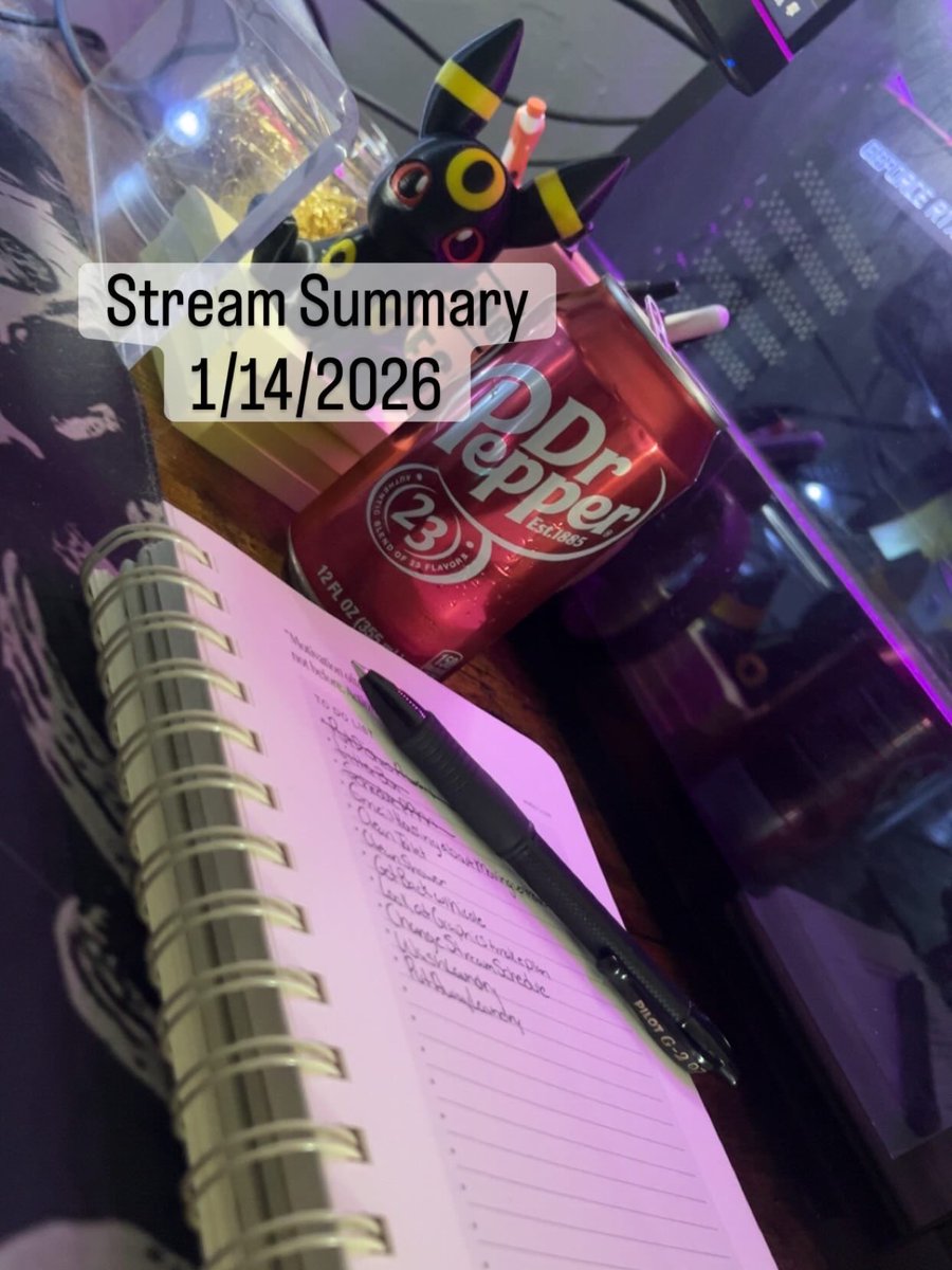 Makayluvvideos's tweet image. Got official word on our move-in date for our new place in February during stream! Also got to work on logo ideas for my first graphic client! It’s a non-profit which makes it even better.
#streamsummary #twitchstreamer #coworking #graphics #moving