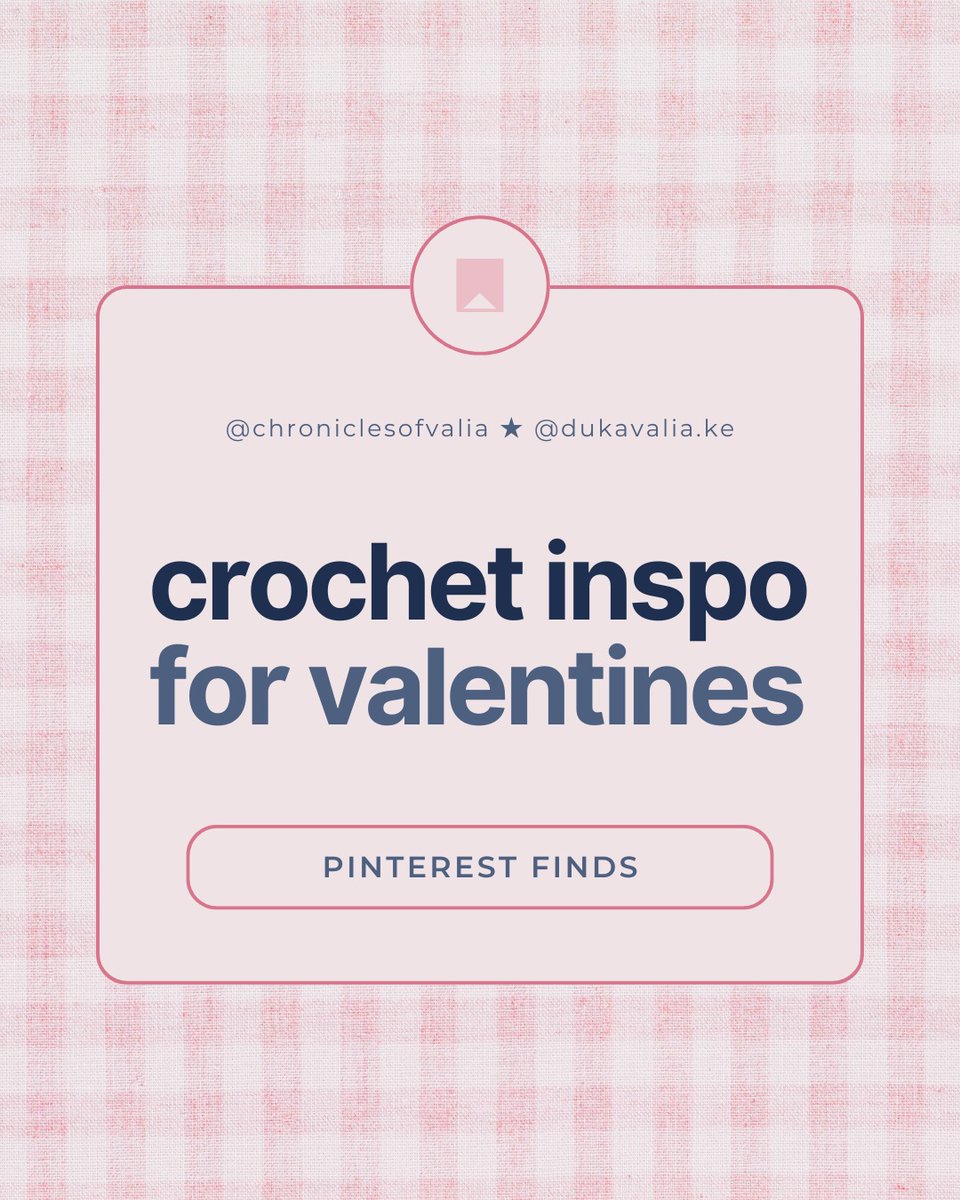 chroniclesvalia's tweet photo. Crochet inspo for Valentine's 💕 [THREAD] https://t.co/RtBTiD36z7