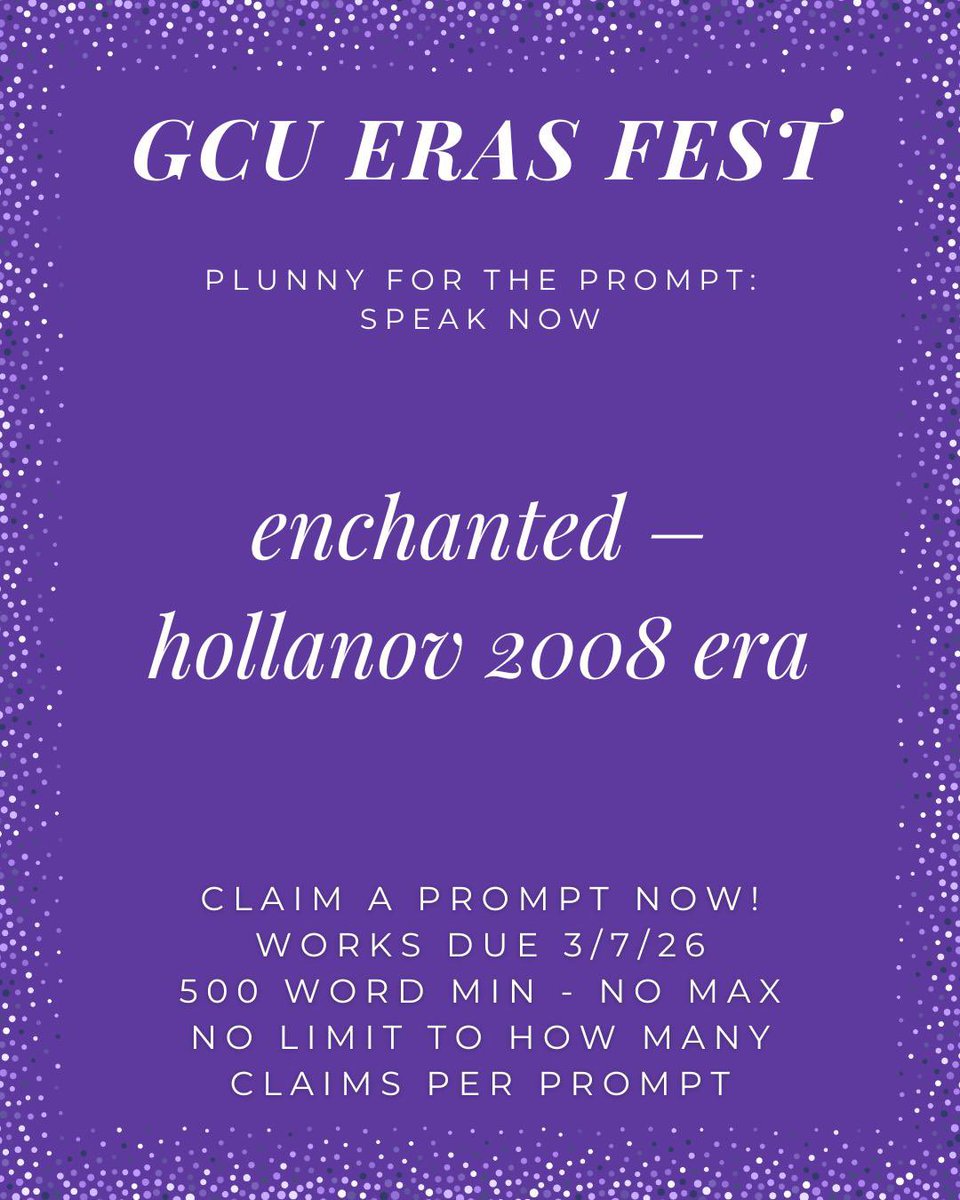 GCU Eras Fest tweet media