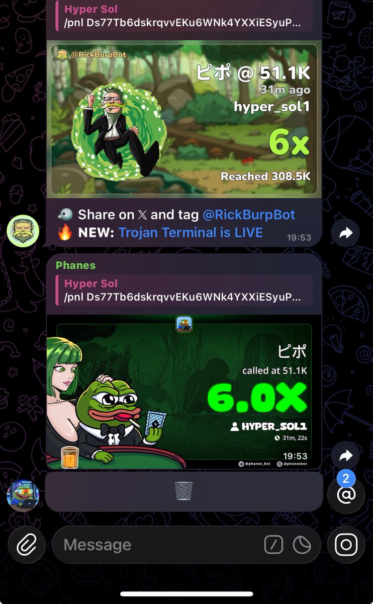 Sol_hyper1's tweet image. 6X up from  my call $ピポ
TG frens always eating good 🔥🔥
#uzaksehir #sstvi #SolanaMemeCoin