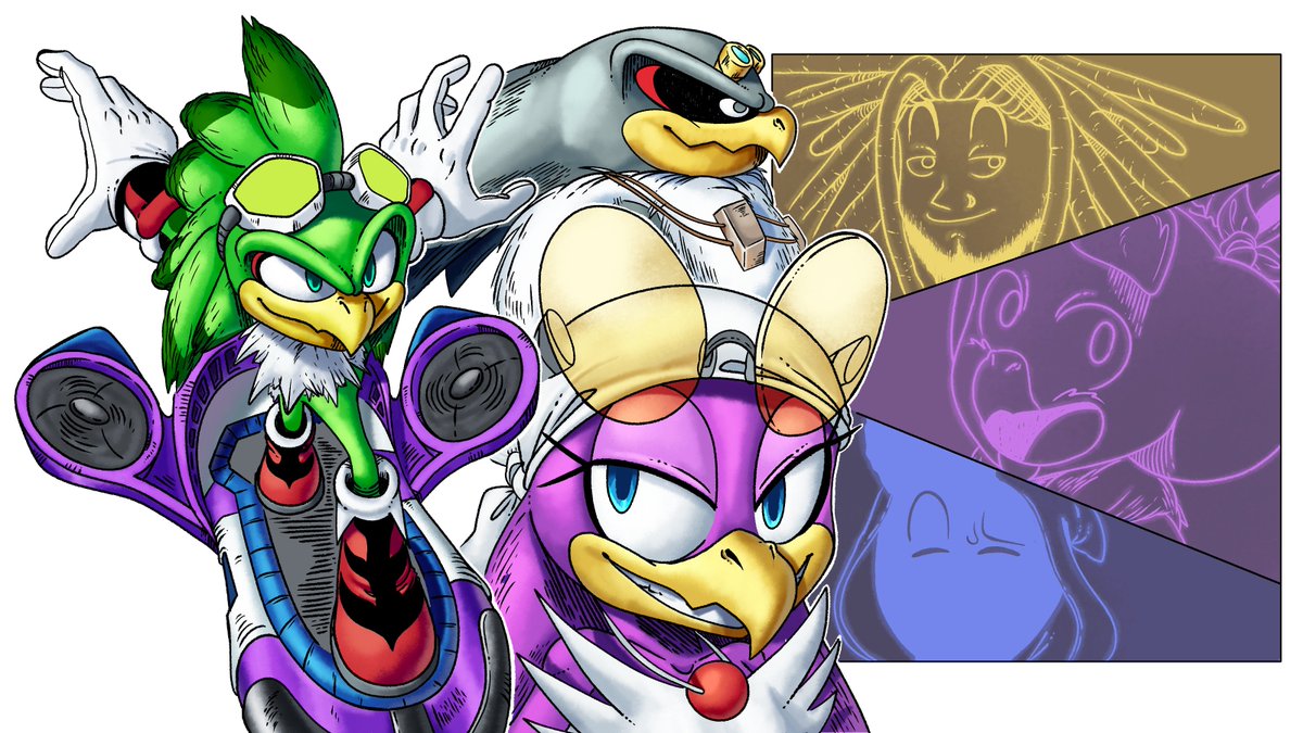 berdimaticus's tweet image. Made this Sonic Racing Crossworlds thumbnail for CR0WNGAMER on YouTube and homie never used it