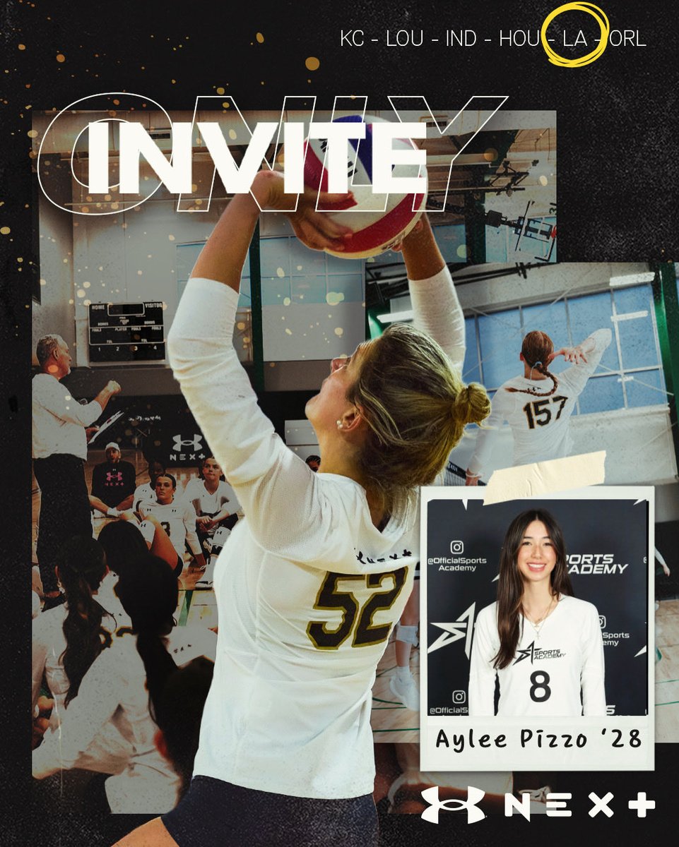 AyleePizzoVB's tweet photo. Thank you @ziva_uanextvb and @uanextvolleyball for this incredible opportunity to play with talented athletes and learn from the best! I canβt wait to see you in May in Los Angeles!
#growthmindset #ClassOf2028 #PinHitter https://t.co/HpmtK3HiP3