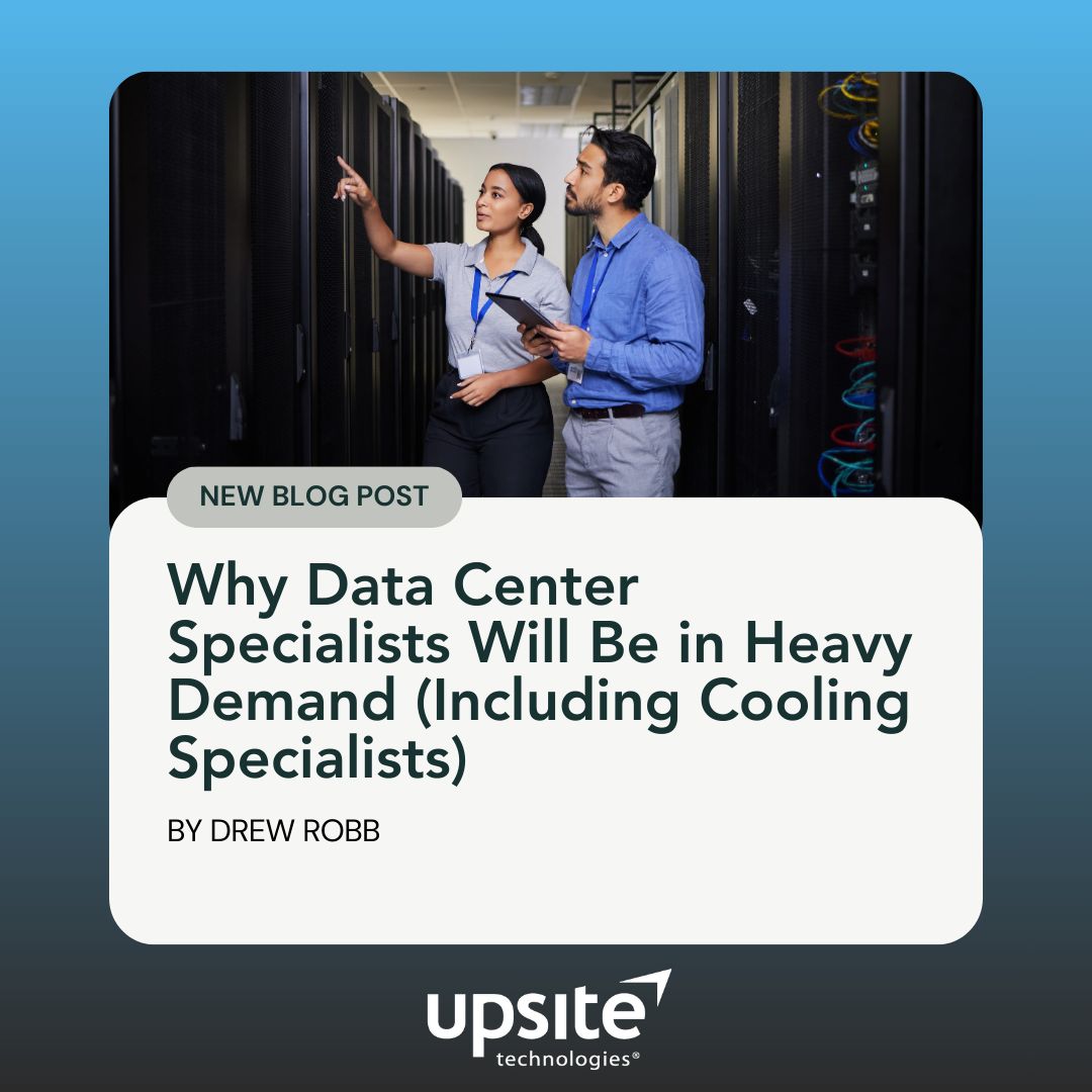 Data center capacity is set to grow rapidly over the next five years and with it comes a surge in demand for specialists in IT, power, and cooling. 🚀

Learn why cooling specialists and data center experts will be in heavy demand:upsite.com/blog/why-data-…

#DataCenters