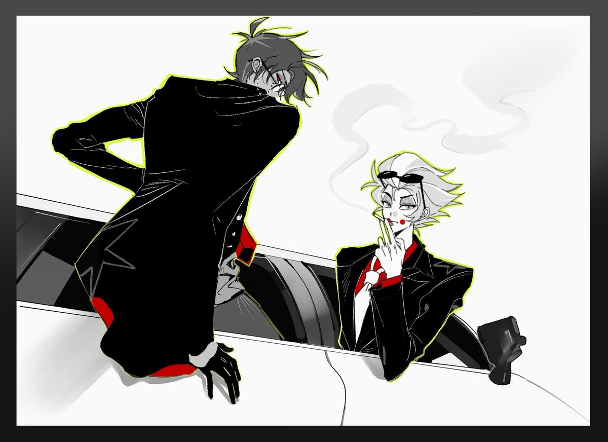 🚬#radioapple #HazbinHotel #Alastor #LuciferMorningstar