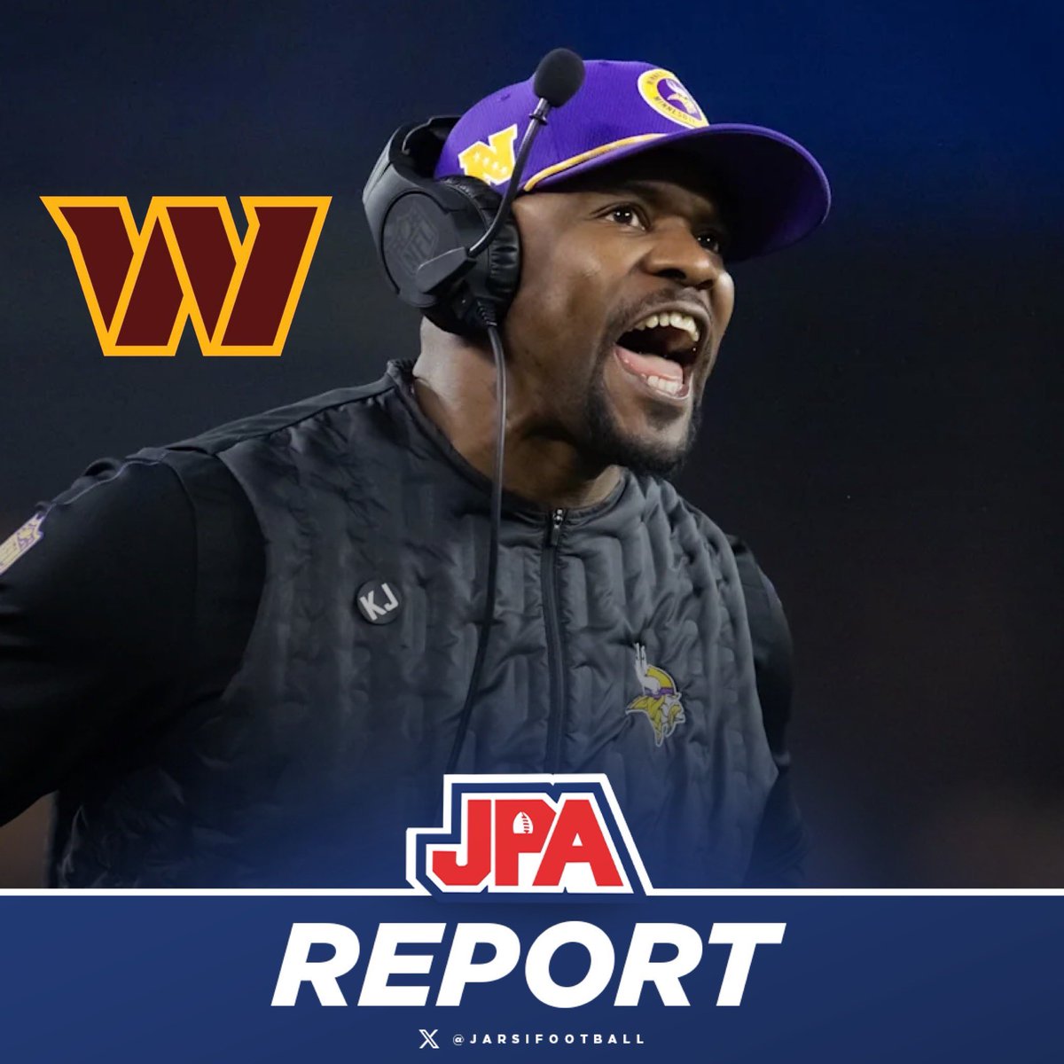 𝗥𝗘𝗣𝗢𝗥𝗧: Brian Flores is interviewing with the Commanders today for their vacancy at defensive coordinator, per <a href="/RapSheet/">Ian Rapoport</a> 

There is a lot of mutual respect and history between Flores and GM Adam Peters.