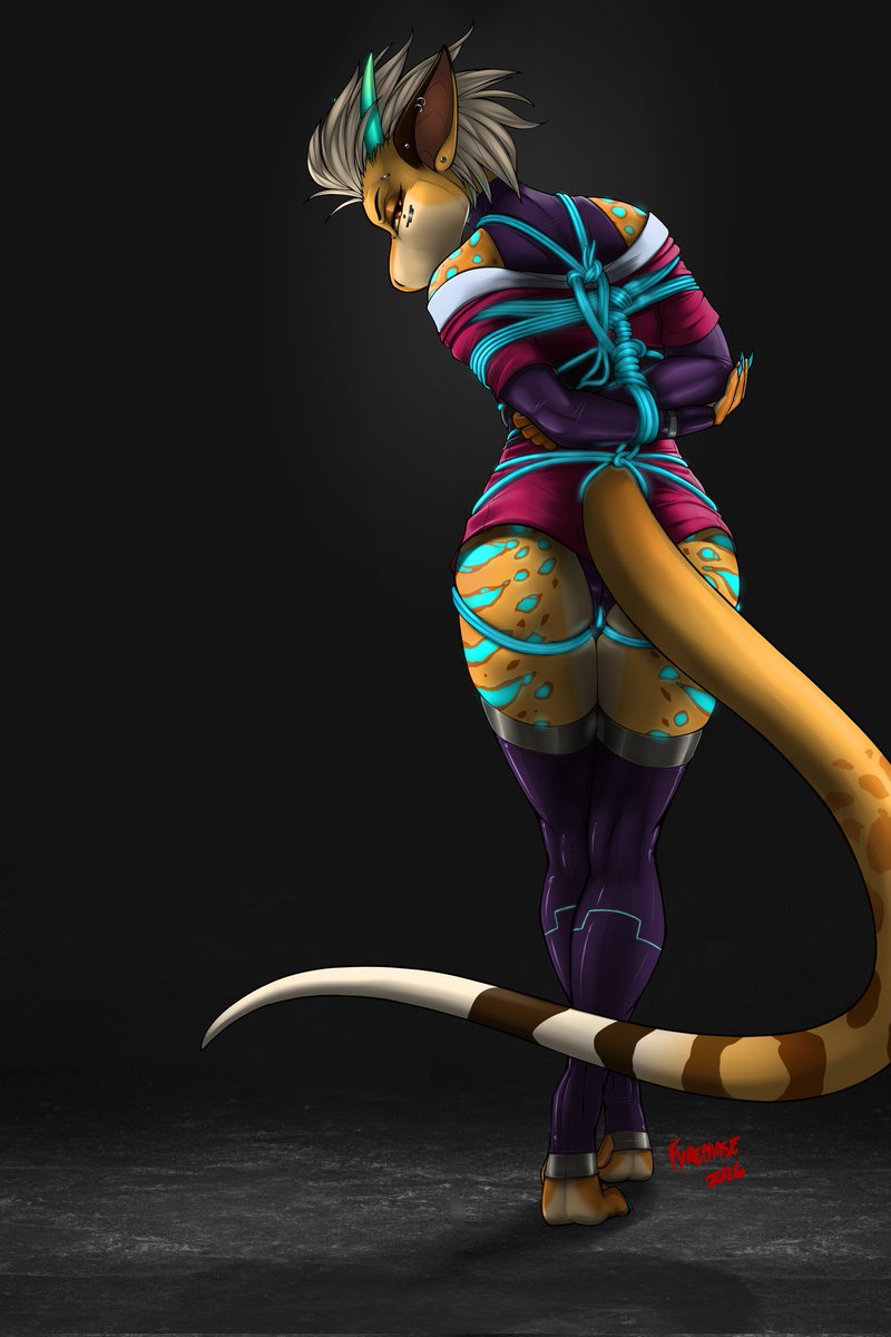 Fyrephase's tweet image. For the lovely @LIZArdsFail &amp;lt;3 first art of 2026 despite the trainwreck that was NYE, probably my best shading to date