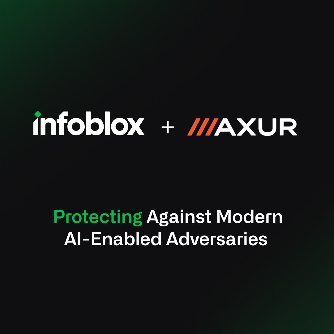 Infoblox has signed an agreement to acquire <a href="/AxurBrasil/">Axur</a>, a global provider of AI-powered security solutions that help organizations detect and disrupt threats that originate beyond the enterprise perimeter, subject to regulatory approval. Learn more: brnw.ch/21wZ5P9