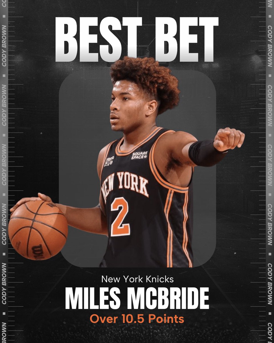 Cody Brown Bets tweet media