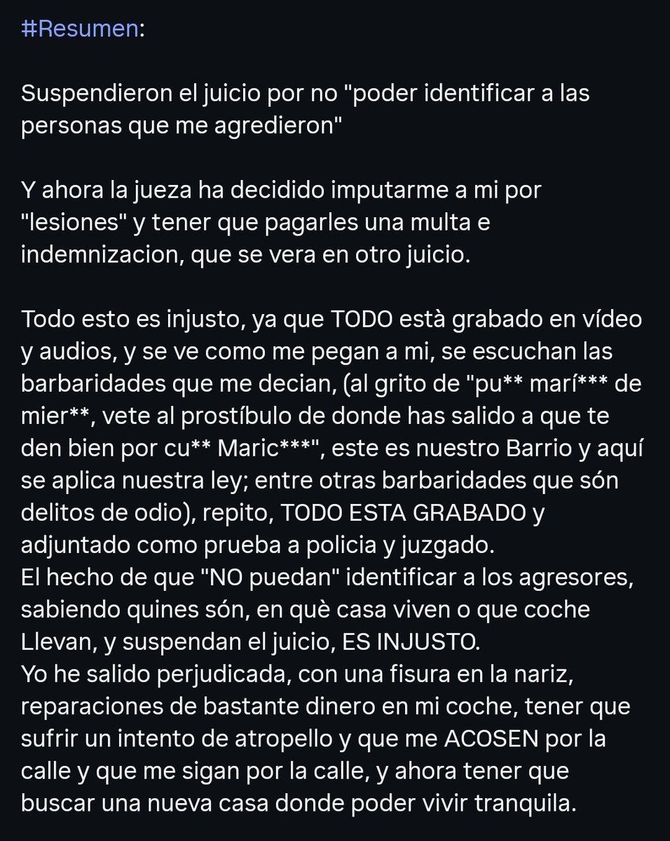 _aannnv_'s tweet image. Holii gente!! Tengo actualizacion del tema de los vecinos. La jueza ha decidido imputarme a mi y llevarme a juicio.

Os dejo por aqui el enlace al vídeo de insta donde explico todo y un pequeño resumen en las fotos!!
instagram.com/reel/DTfWBOqiN…