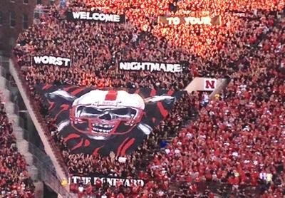 2027 vs Nebraska at home crowd will be electric, will he be able to leave the stadium?