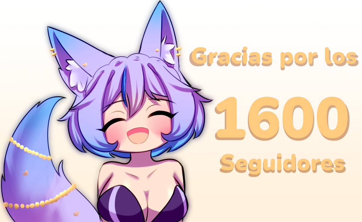 🥐📷 1600 seguidores… ¿¡en serio!?

Gracias por el apoyo tan bonito  

#Nyaphieart 😈