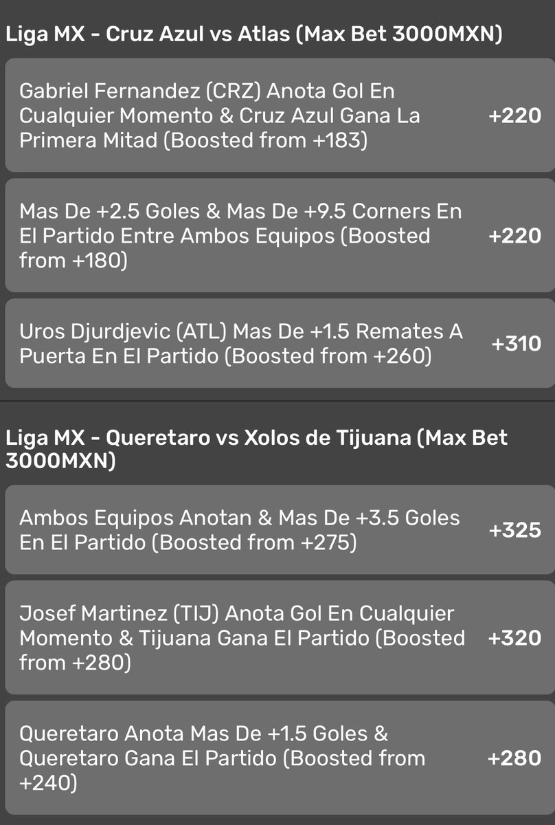 ¡Sobrinos, siguen los 🎁 🎁 para hoy!

Regalaré otros 5 bonos para los que le den Like, RT y comenten con el HT #Playdoit   con cual PlayBoost se dejarán ir. 

Así de fácil, así de sencillo, los ganadores tendrán que seguirme.