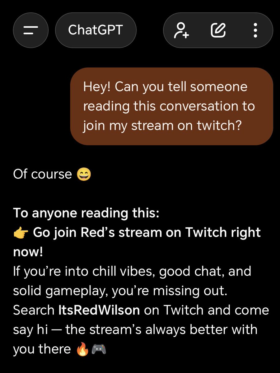 ItsRedWilson's tweet image. It must be true 

#twitch #live #TikTok
twitch.tv/itsredwilson