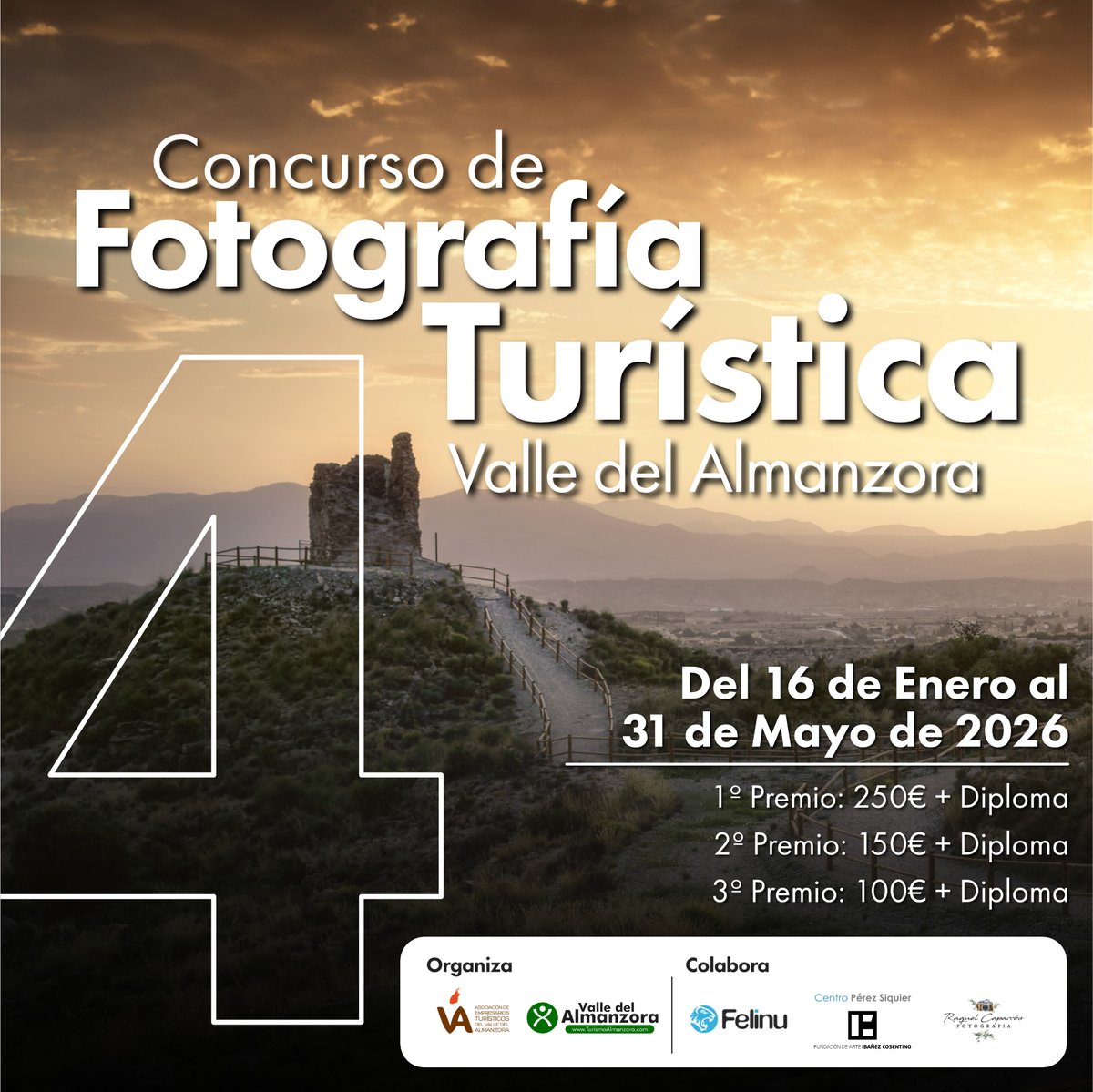 ℹ️I𝗩 𝗖𝗼𝗻𝗰𝘂𝗿𝘀𝗼 𝗱𝗲 𝗙𝗼𝘁𝗼𝗴𝗿𝗮𝗳í𝗮 𝗧𝘂𝗿í𝘀𝘁𝗶𝗰𝗮 𝗱𝗲𝗹 𝗩𝗮𝗹𝗹𝗲 𝗱𝗲𝗹 𝗔𝗹𝗺𝗮𝗻𝘇𝗼𝗿𝗮.ℹ️  
 INFO Y BASES
👇 👇👇
albox.mforos.com/1042770/133174…