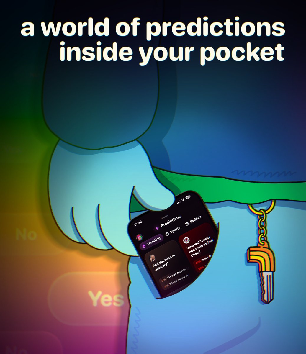 CSCRIPT247's tweet image. With @rainbowdotme, you can explore and trade thousands of prediction markets effortlessly, all from your wallet, directly on your phone.

The future of onchain predictions is here.