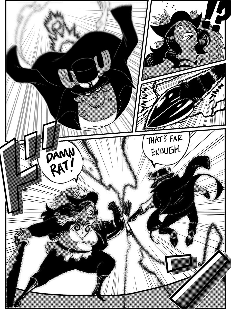 GoldieSilverman's tweet image. Evil Strawhats Part 2 (reads left to right)