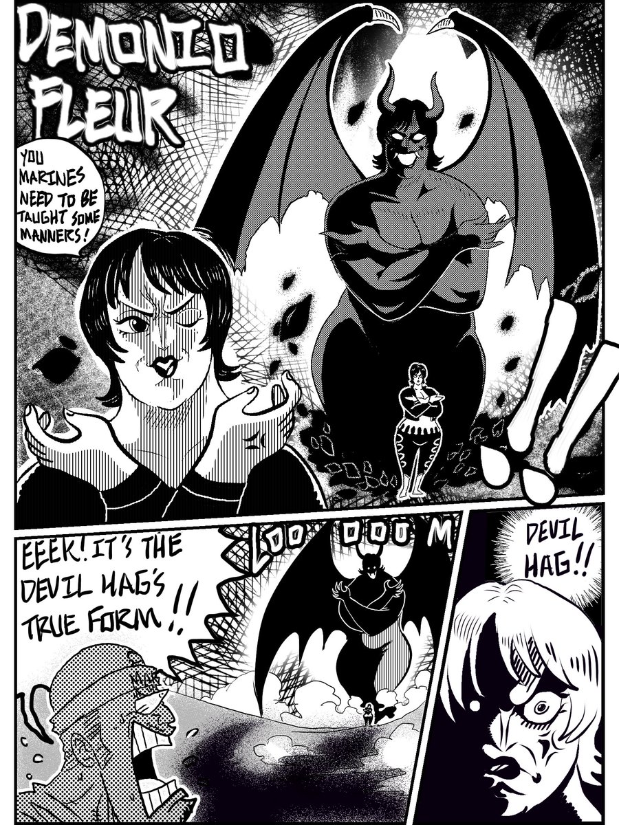 GoldieSilverman's tweet image. Evil Strawhats Part 2 (reads left to right)