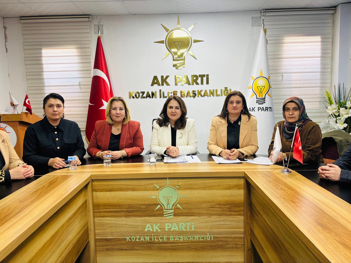 akkadinkozan's tweet photo. 📍Kozan İlçe Başkanlığı 

İl Kadın Kolları Başkanımız Hacer Söylemez’in başkanlığında; İl Kadın Kolları Başkan yardımcılarımız ve Kozan  İlçe Kadın Kolları Başkanımızın katılımıyla, yürutme ve yönetim kurulu toplantısı gerçekleştirildi.

Toplantımız hayırlara vesile olsun https://t.co/1aDqrmOg89