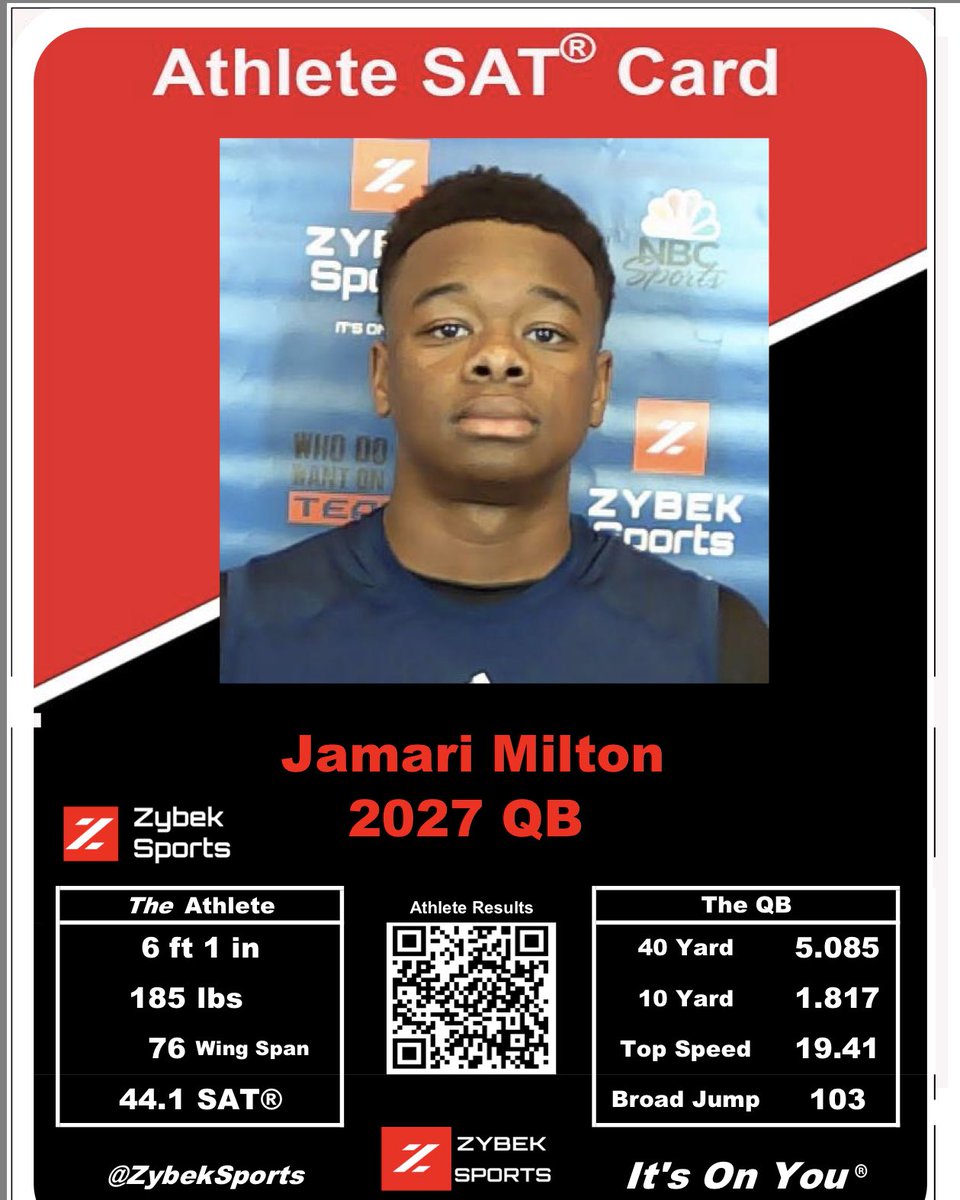 Jamari Milton 2027 QB tweet media