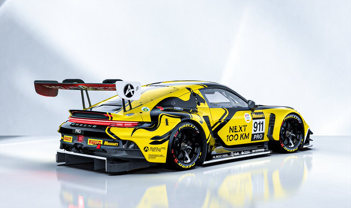 berzerkdesign's tweet image. All new #kangaroo livery for #absoluteracing at @Bathurst12hour 🦘💛🖤