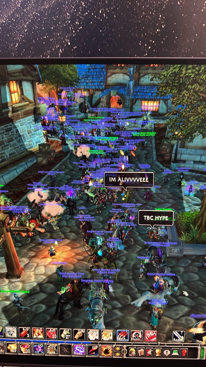 LancyVee's tweet image. Cinema 😌 #tbc #prepatch #wow