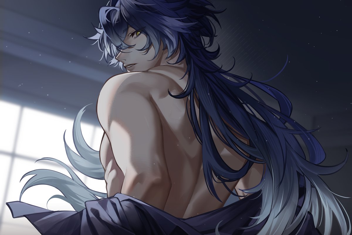 Yoruhimeo's tweet image. The night's sleep
#原神 #Flins #GenshinImpact