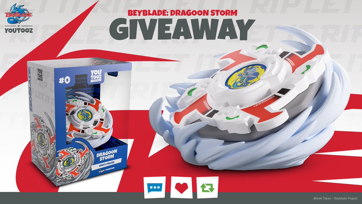youtooz's tweet image. 🌀 BEYBLADE GIVEAWAY 🌀

to win a free beyblade youtooz 👉 retweet &amp;amp; like this post then comment LET IT RIP 🔥

3 winners announced friday, goodluck!
