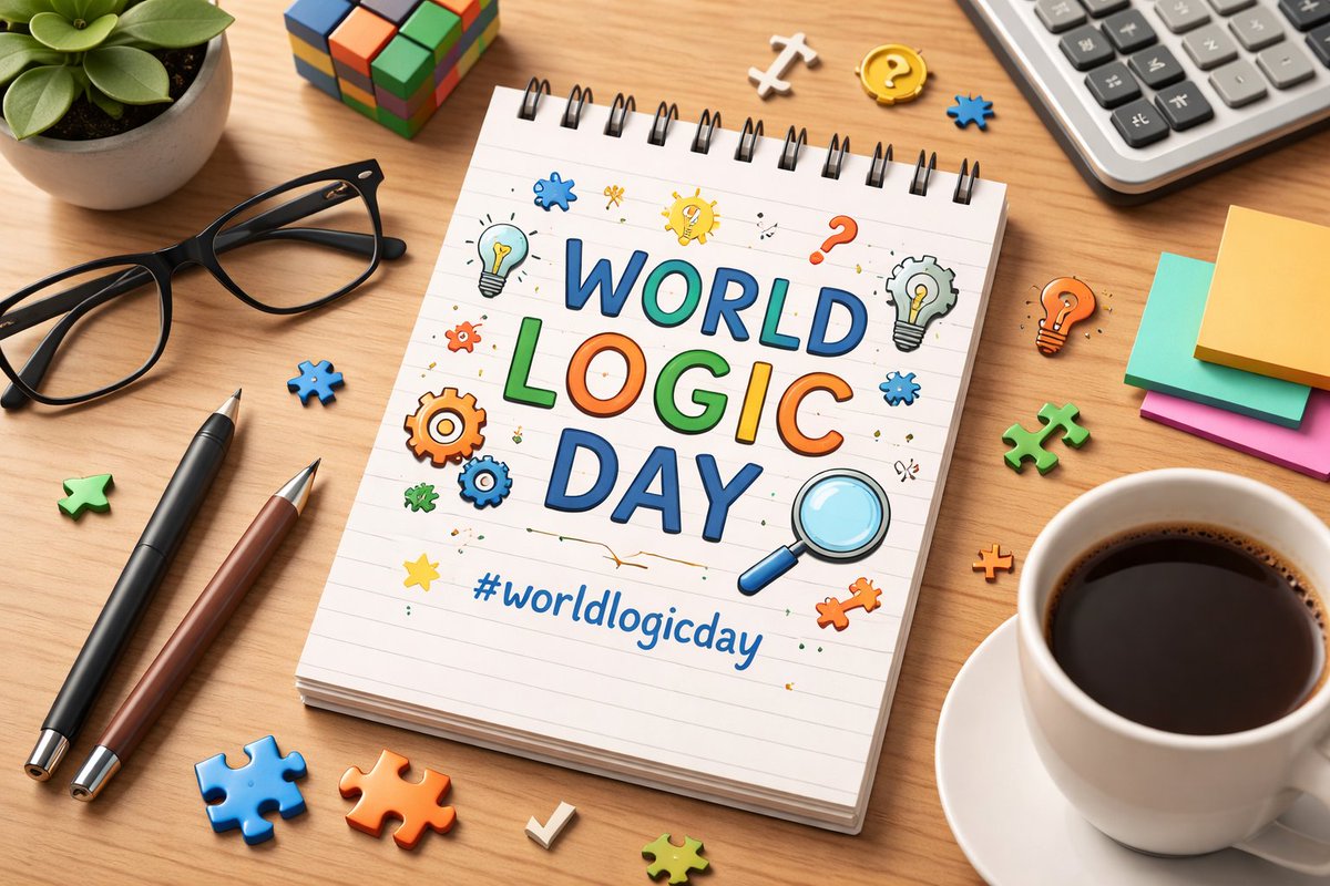 Jan. 14-World Logic Day-Logic is at the heart of everything <a href="/ChequePrint/">Cheque Print</a>  does—from precise layouts to flawless finishes. Every print starts  with a smart plan, accurate measurements, &amp; thoughtful design choices. Today  we celebrate the power of clear thinking. #worldlogicday