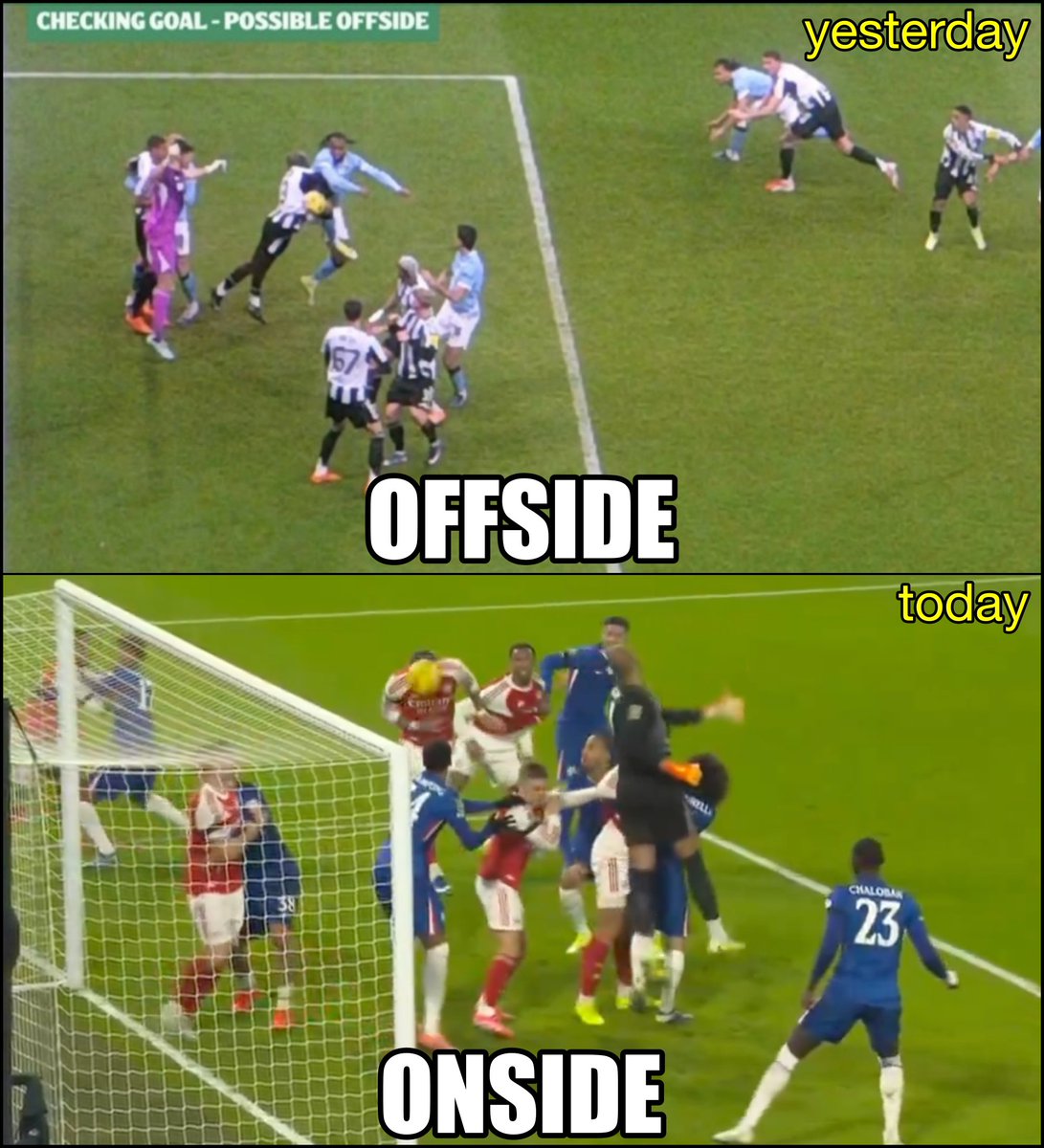 TrollFootball's tweet image. English referees....