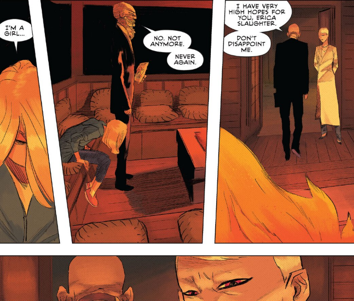 The first bit of empathy cecilia ever shows