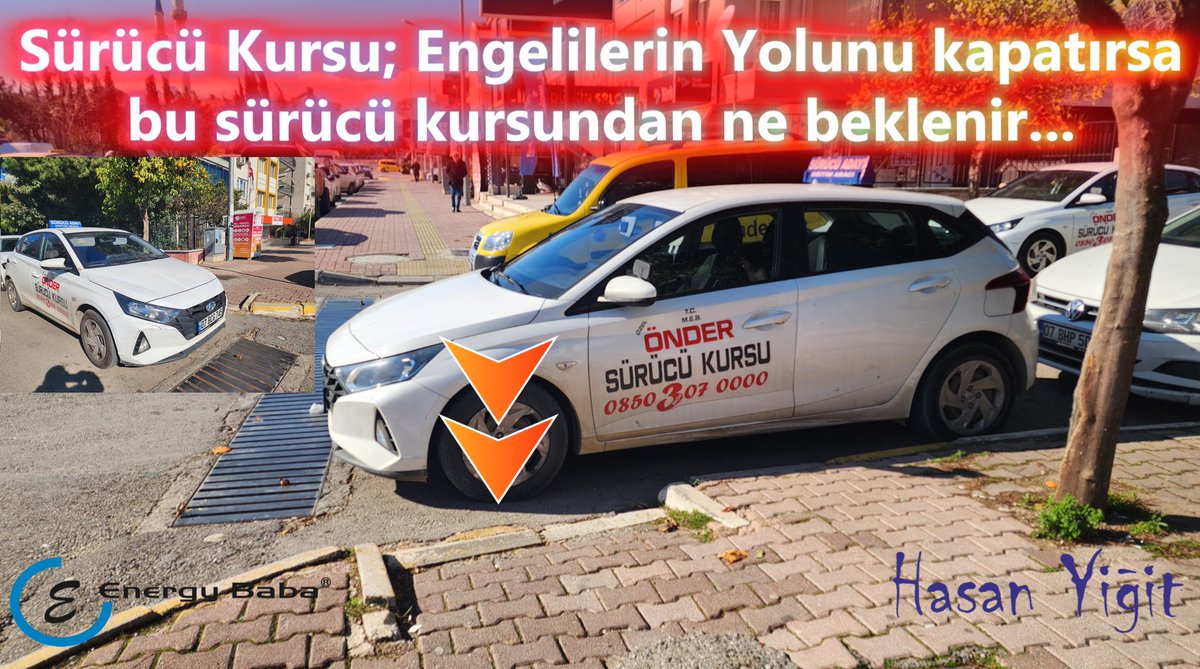 enerjibaba's tweet photo. Sürücü Kursu; Engeliler yolunu kapatırsa, bu sürücü kursundan ne beklenir…
Emniyeti Göreve çağırıyorum…
#SürücüKursu #engellilerileelele #Emniyet #Polis #EmniyetGenelMüdürlüğü #İçişlerBakanlığı #Antalya @TC_icisleri @EmniyetGenelmd @AntalyaValilik @AntalyaHakkinda @agcantalya https://t.co/AVnlyac24f