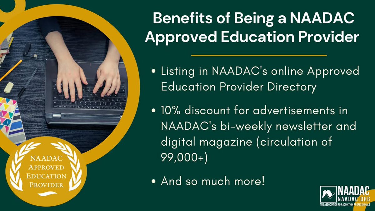 @NAADACorg tweet media